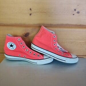 Converse CTAS Hi- Bright Crimson Unisex Mens 6 Women's 8 166264f
